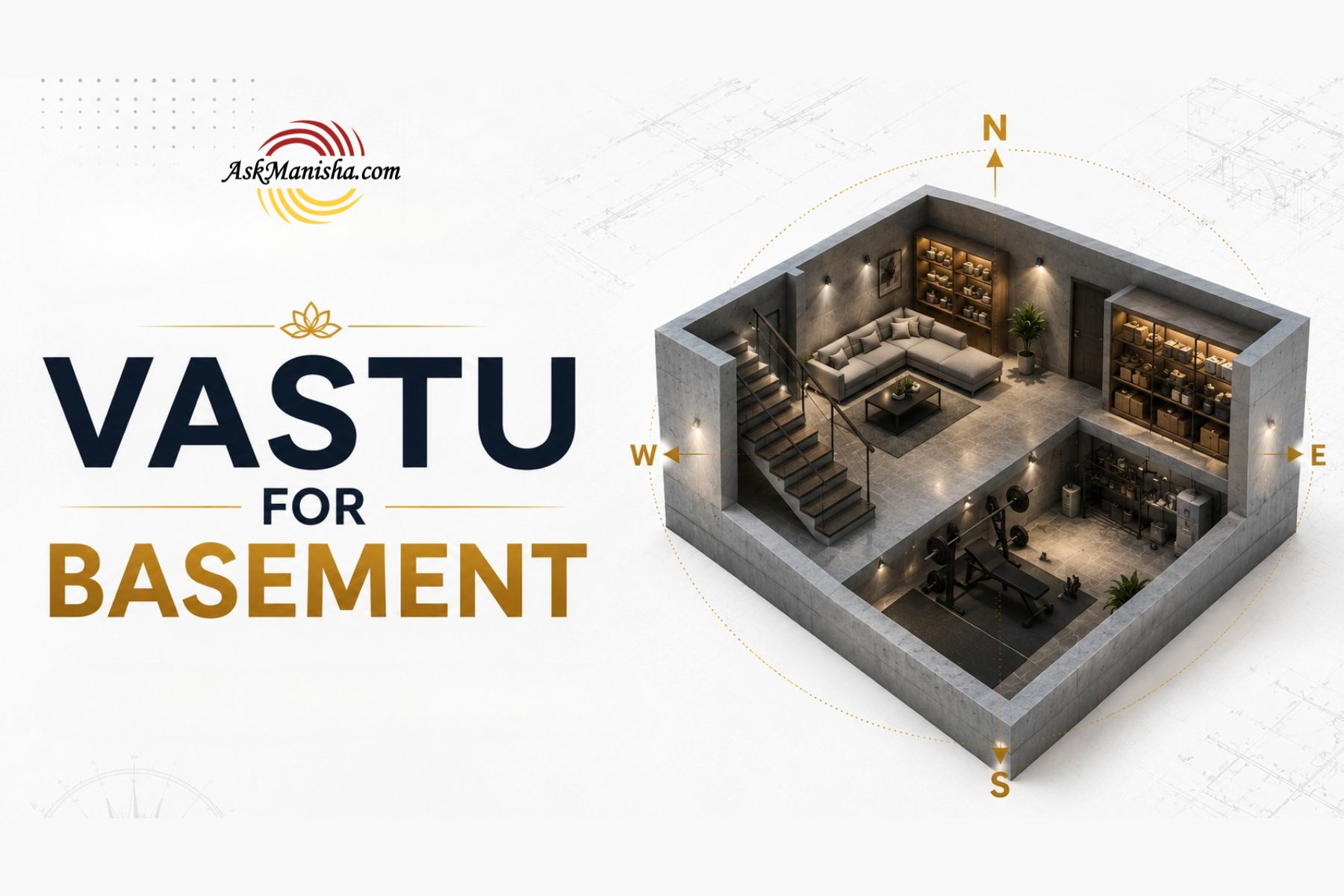 Vastu for Basement: Best Direction, Usage, Design & Vastu Tips for Homes and Commercial Buildings