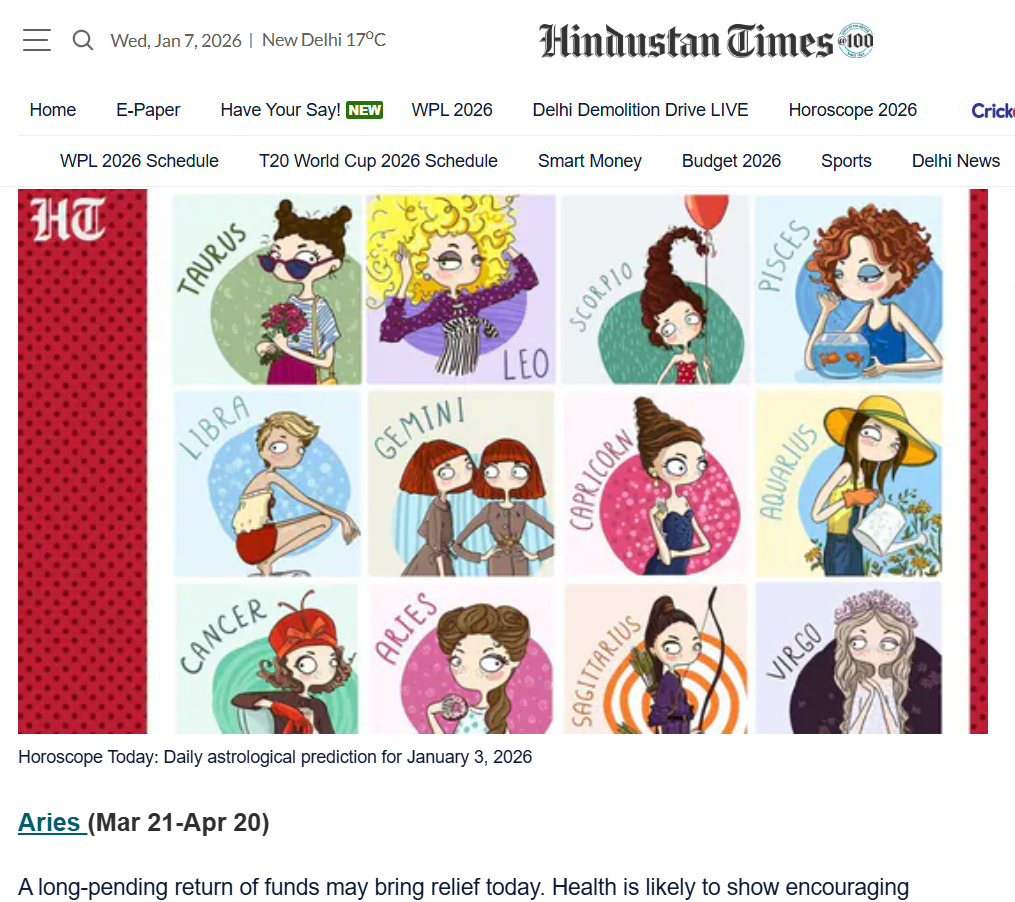 Horoscope Today for January 3, 2026: A stellar shift could make these zodiac signs at the office